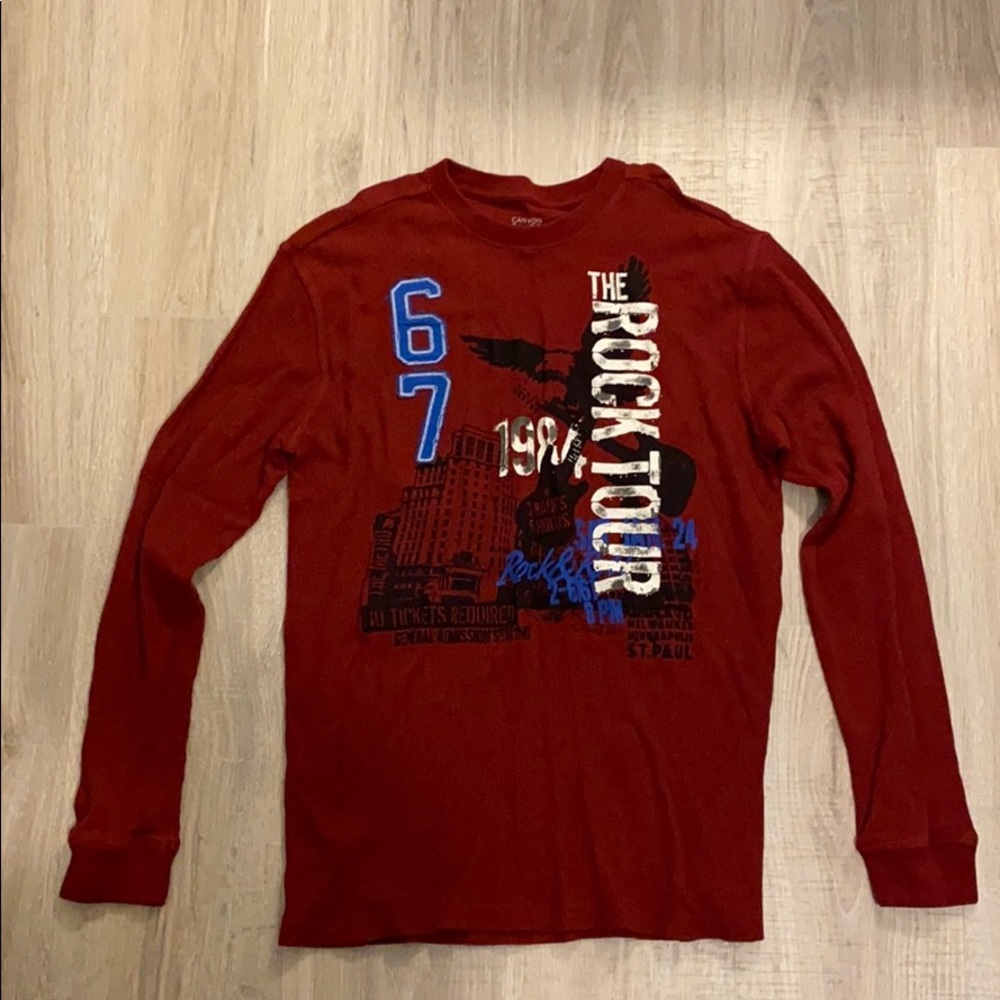 Boys thermal long sleeve shirt